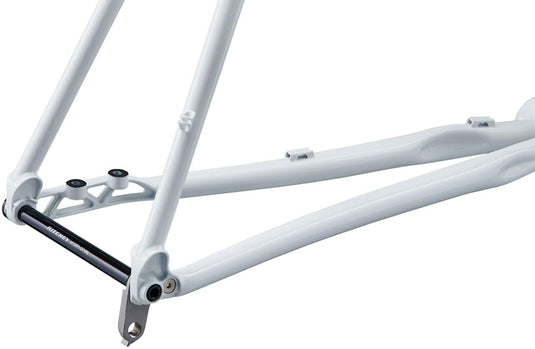 Ritchey Swiss Cross Frameset - 700c, Steel, White, Large