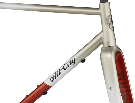 All-City Cosmic Stallion Frameset - 650b/700c, Steel, Toasted Marshmallow, 55cm