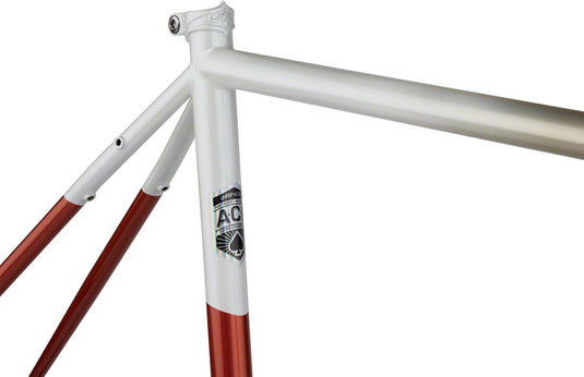 All-City Cosmic Stallion Frameset - 650b/700c, Steel, Toasted Marshmallow, 49cm