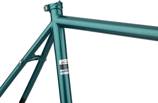 All-City Super Professional Frameset - 700c / 650b, Steel, Night Jade, 61cm