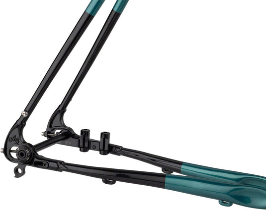 All-City Super Professional Frameset - 700c / 650b, Steel, Night Jade, 55cm