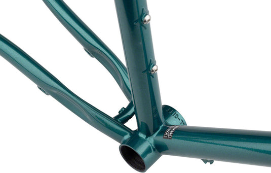 All-City Super Professional Frameset - 700c / 650b, Steel, Night Jade, 52cm