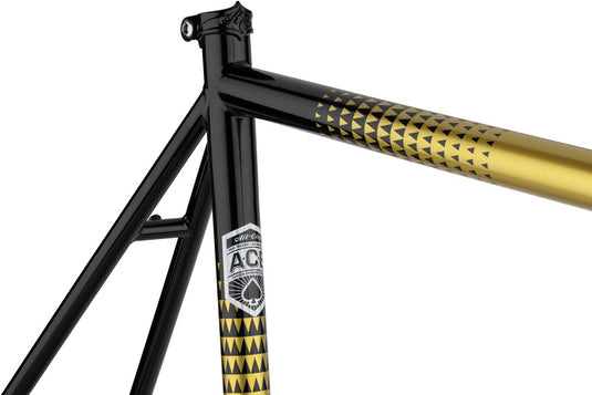 All-City Zig Zag Frameset - 700c, Steel, Golden Leopard, 61cm