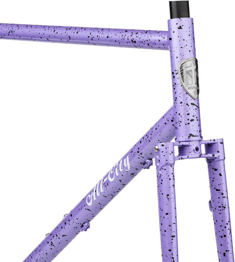 Load image into Gallery viewer, All-City Gorilla Monsoon Frameset - 650b/700c, Steel, Lavender Haze, 58cm
