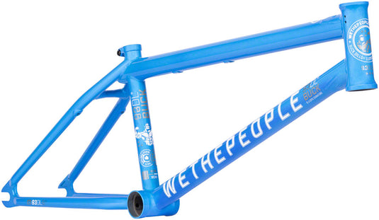 We The People Buck BMX Frame - 20.75" TT, Metallic Sky Blue