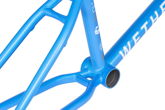 We The People Buck BMX Frame - 20.75" TT, Metallic Sky Blue