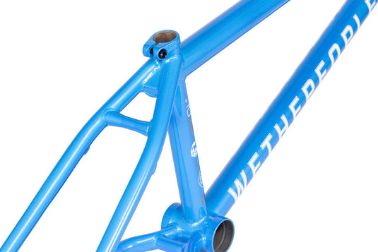 We The People Buck BMX Frame - 20.75" TT, Metallic Sky Blue