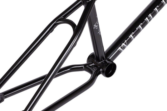 We The People Battleship BMX Frame - 20.75" TT, Black