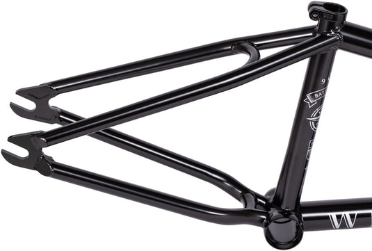 We The People Battleship Magnum BMX Frame - 21.25" TT, Black