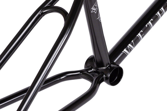 We The People Battleship Magnum BMX Frame - 21" TT, Black