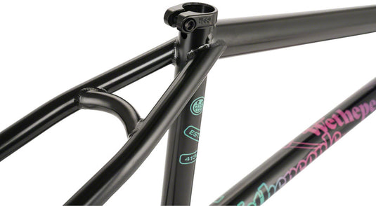 We The People Trigger BMX Frame - 21.25" TT, Black