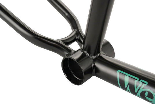 We The People Trigger BMX Frame - 21.25" TT, Black