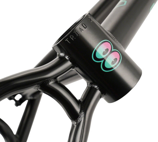 We The People Trigger BMX Frame - 21.25" TT, Black