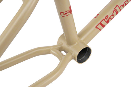 We The People Trigger BMX Frame - 20.75" TT, Matte Tan