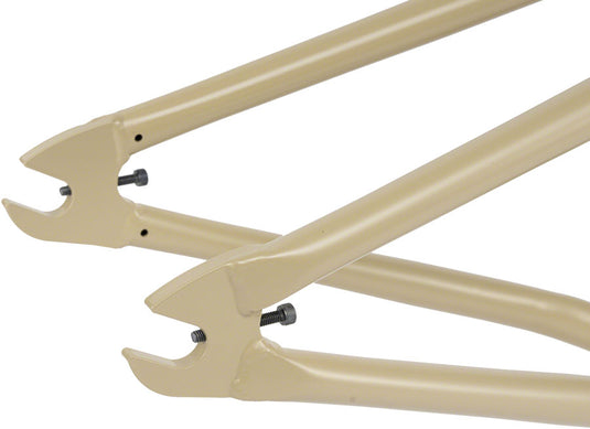 We The People Trigger BMX Frame - 20.75" TT, Matte Tan