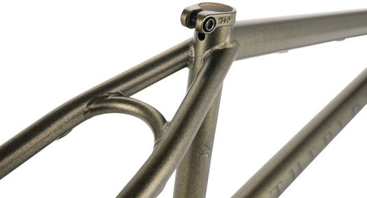 We The People Battleship BMX Frame - 21" TT, Matte Bronze