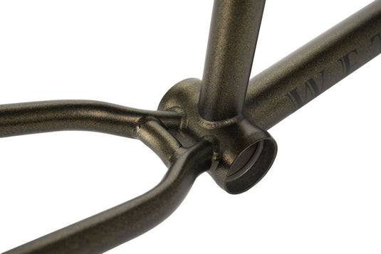 We The People Battleship BMX Frame - 20.5" TT, Matte Bronze