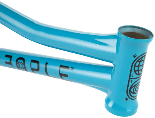 We The People Utopia BMX Frame - 20" TT, Neon Teal