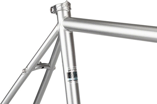 All-City Super Professional Frameset - 700c / 650b, Steel, Quicksilver, 61cm