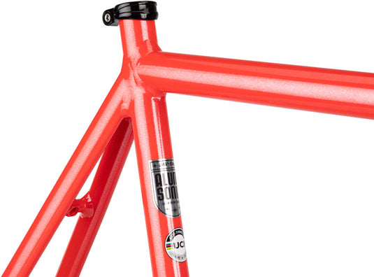 All-City Thunderdome Frameset - 700c, Aluminum, Hot Pink Blink, 52cm