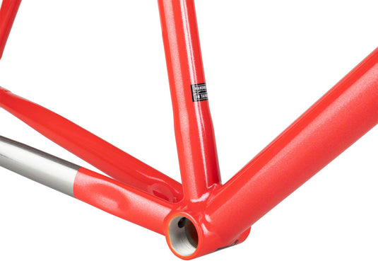 All-City Thunderdome Frameset - 700c, Aluminum, Hot Pink Blink, 49cm