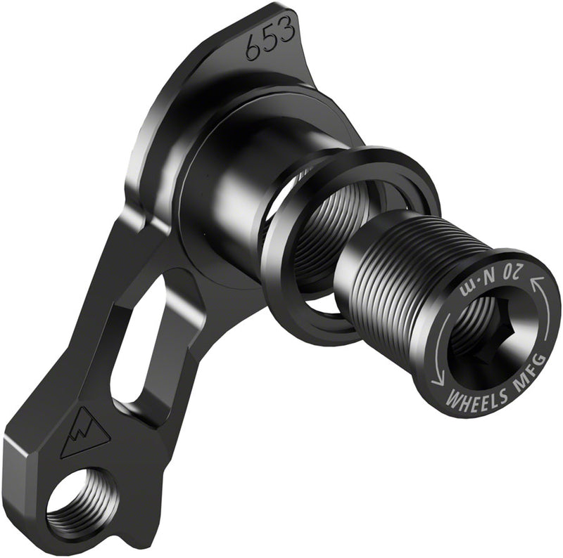 Load image into Gallery viewer, Wheels Manufacturing Derailleur Hanger - 653, SRAM UDH for use with Shimano MTB Rear Derailleurs
