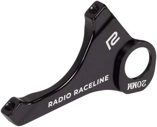 Radio Helium Pro Disc Brake Mount - 20mm, Black