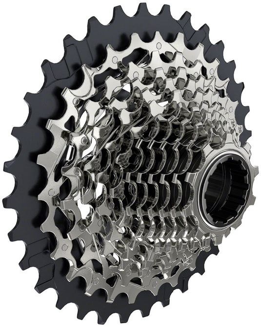 SRAM Force AXS XG-1270 Cassette - 12-Speed, 10-33t, Silver, For XDR Driver Body, D1