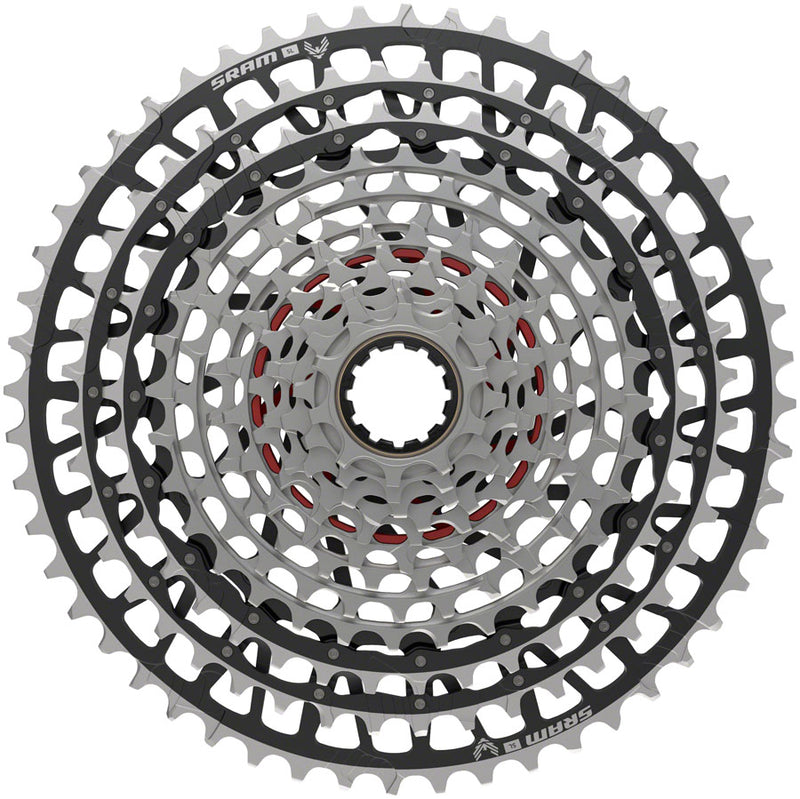 Load image into Gallery viewer, SRAM XX SL T-Type Eagle Transmission Power Meter Group - 165mm, 34t Chainring, AXS POD Controller, 10-52t Cassette, Rear
