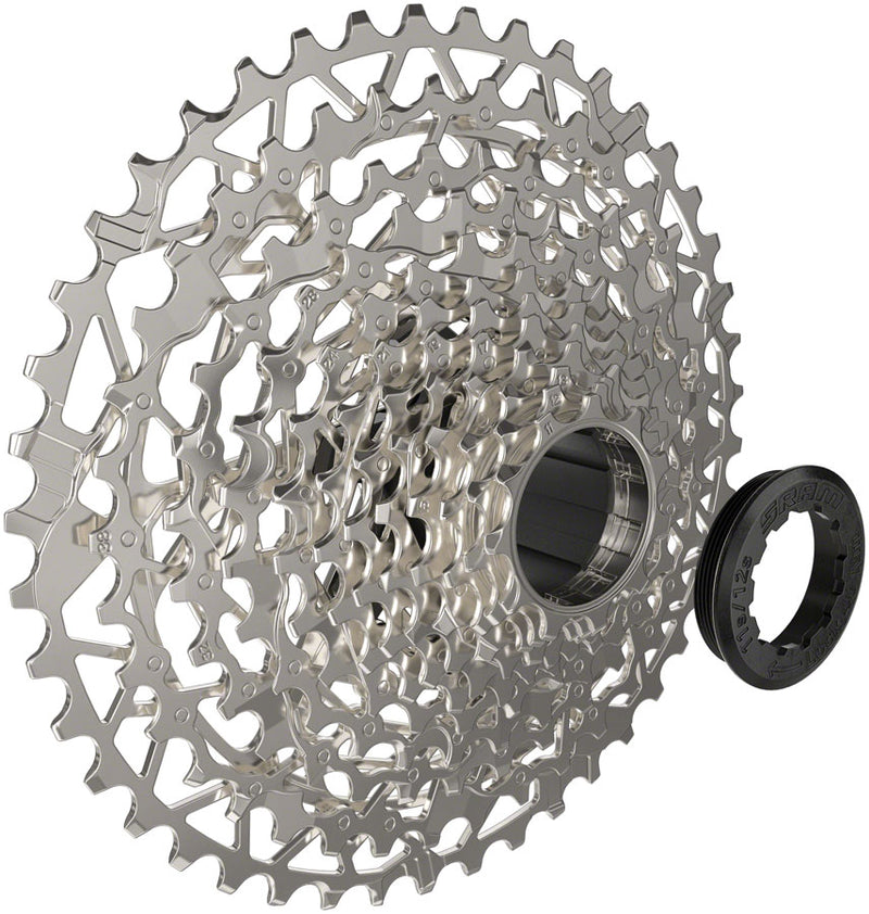 Load image into Gallery viewer, SRAM XPLR PG-1231 Cassette - 12-Speed, 11-44t, Silver, D1
