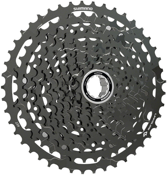 Shimano CUES  CS-LG400-11 Cassette - 11-Speed, 11-45t, LINKGLIDE, Black