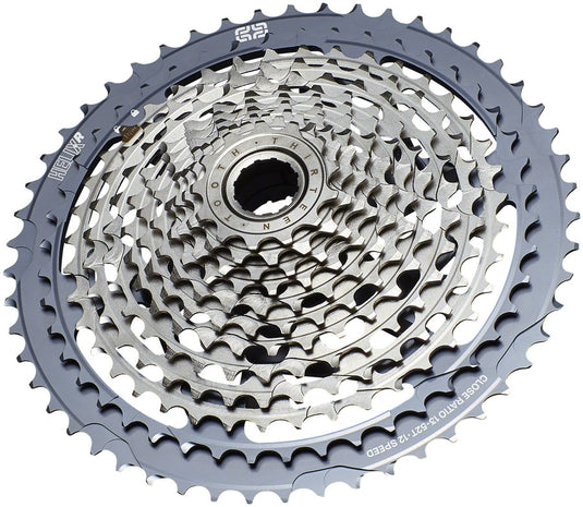 e*thirteen Helix Race Cassette - 12-Speed 13-52t, Gray