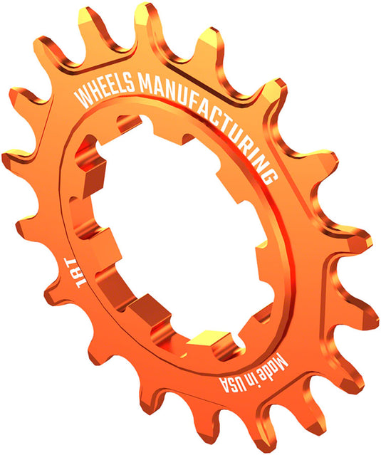 Wheels Manufacturing SOLO-XD Cog - 18t, Orange