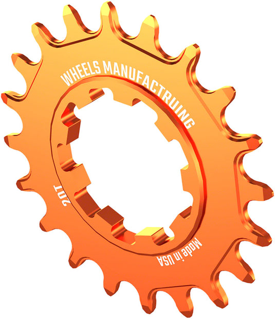 Wheels Manufacturing SOLO-XD Cog - 20t, Orange