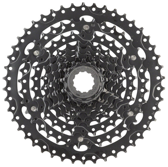 microSHIFT Sword Black 1x9-Speed Groupset - Includes Brake/Shifters, Rear Derailleur Medium Cage, 11-46t Cassette