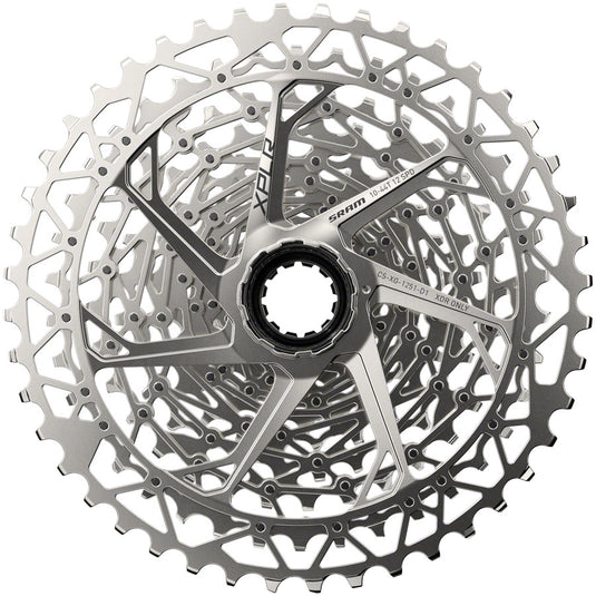 SRAM XPLR XG-1251 Cassette - 12-Speed, 10-44t, Silver, For XDR Driver Body, D1