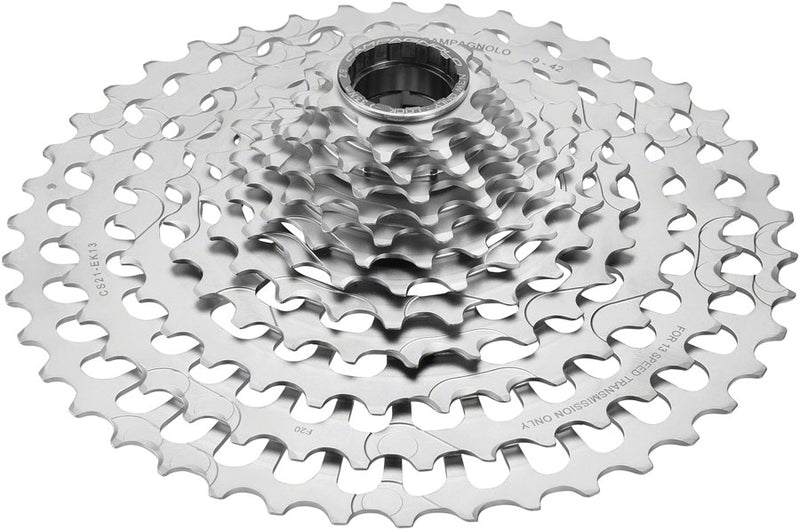 Load image into Gallery viewer, Campagnolo EKAR Cassette - 13-Speed, 9-42t, Silver, For N3W Driver Body
