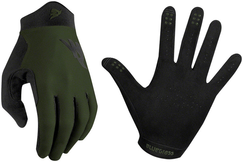 Load image into Gallery viewer, Bluegrass Union Gloves - Green, Full Finger, Large
