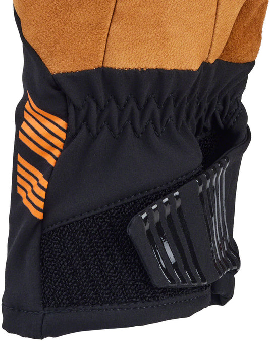 45NRTH 2024 Sturmfist 5 LTR Leather Gloves - Tan/Black, Full Finger, Medium