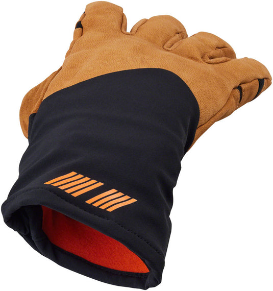 45NRTH 2024 Sturmfist 5 LTR Leather Gloves - Tan/Black, Full Finger, Small