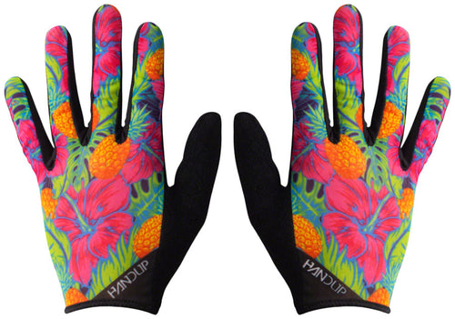 Handup-Vented-Pineapples-Caribbean-Gloves-Gloves-Medium-GLVS7593-Cycling-Gloves