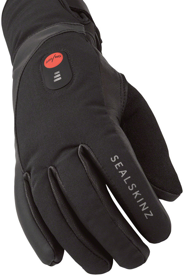 Load image into Gallery viewer, SealSkinz Upwell Heated Gloves - Black, Medium
