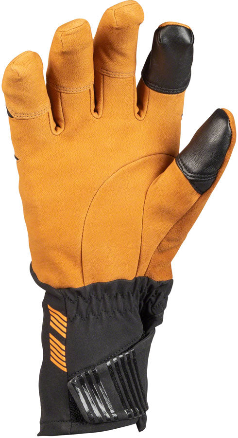 45NRTH 2023 Sturmfist 5 LTR Leather Gloves - Tan/Black, Full Finger, Medium