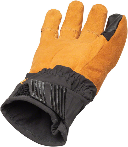 45NRTH 2023 Sturmfist 5 LTR Leather Gloves - Tan/Black, Full Finger, X-Small