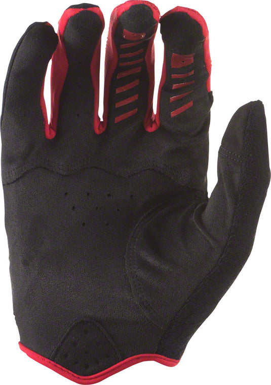 Lizard Skins Monitor SL Gloves - Jet Black/Crimson, Full Finger, Small