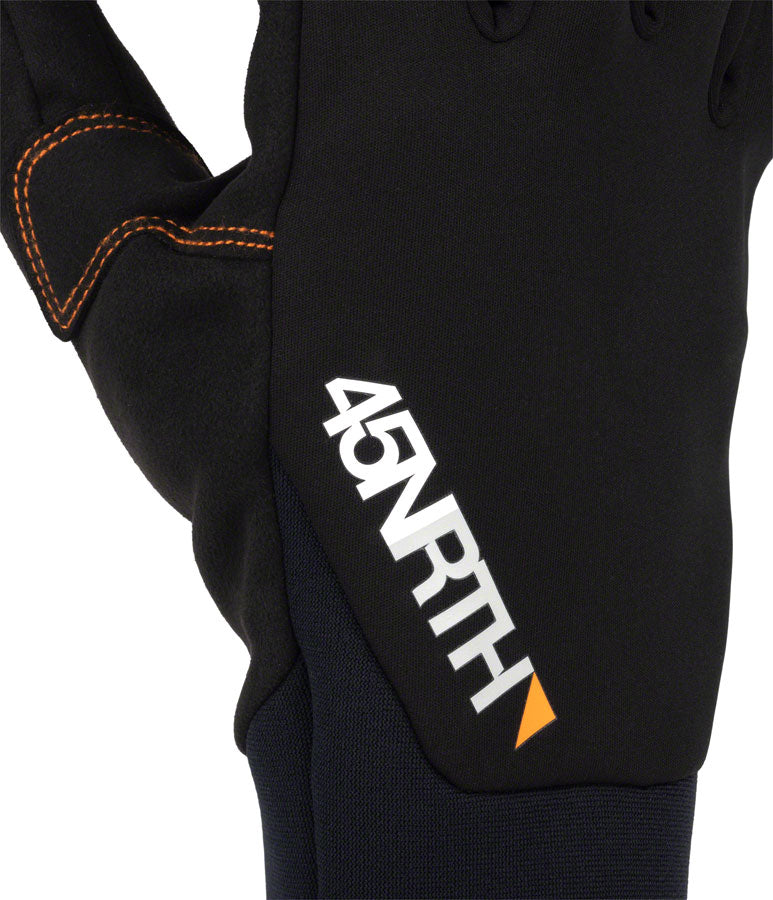 Load image into Gallery viewer, 45NRTH 2024 Nokken Gloves - Black, Full Finger, X-Large
