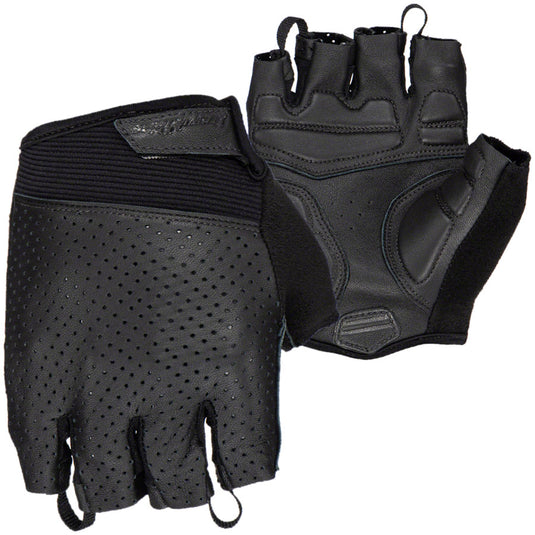 Lizard Skins Aramus Classic Gloves - Jet Black, Short Finger, Small