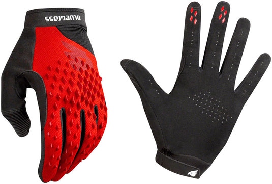 Bluegrass Prizma 3D Gloves - Red, Full Finger, X-Large