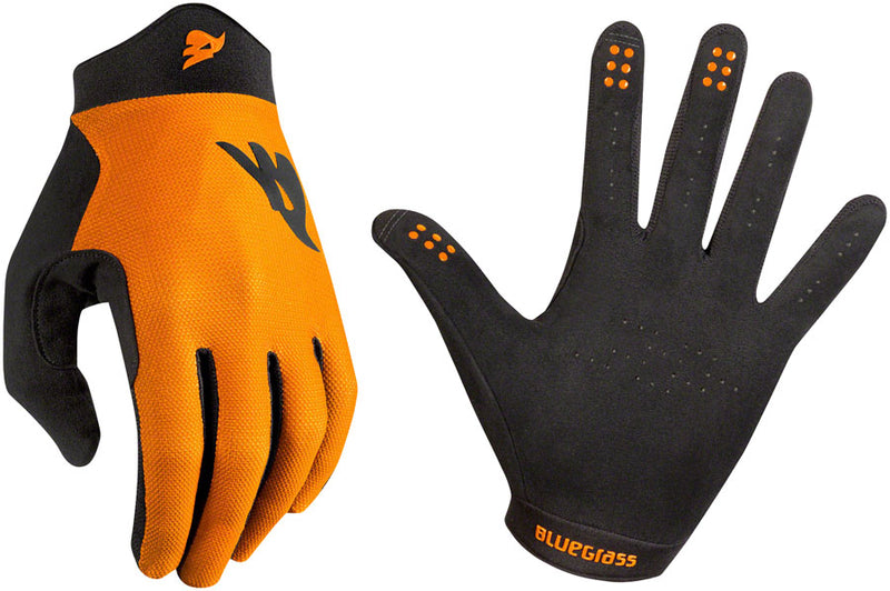 Load image into Gallery viewer, Bluegrass Union Gloves - Orange, Full Finger, Small
