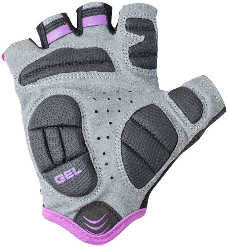 Load image into Gallery viewer, Bellwether Ergo Gel Gloves - Purple, Short Finger, Women&#39;s, Large
